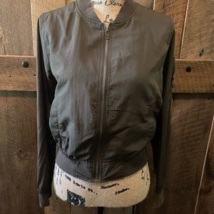 LIKE NEW! Army green ‘members only’ jacket by Full Tilt.